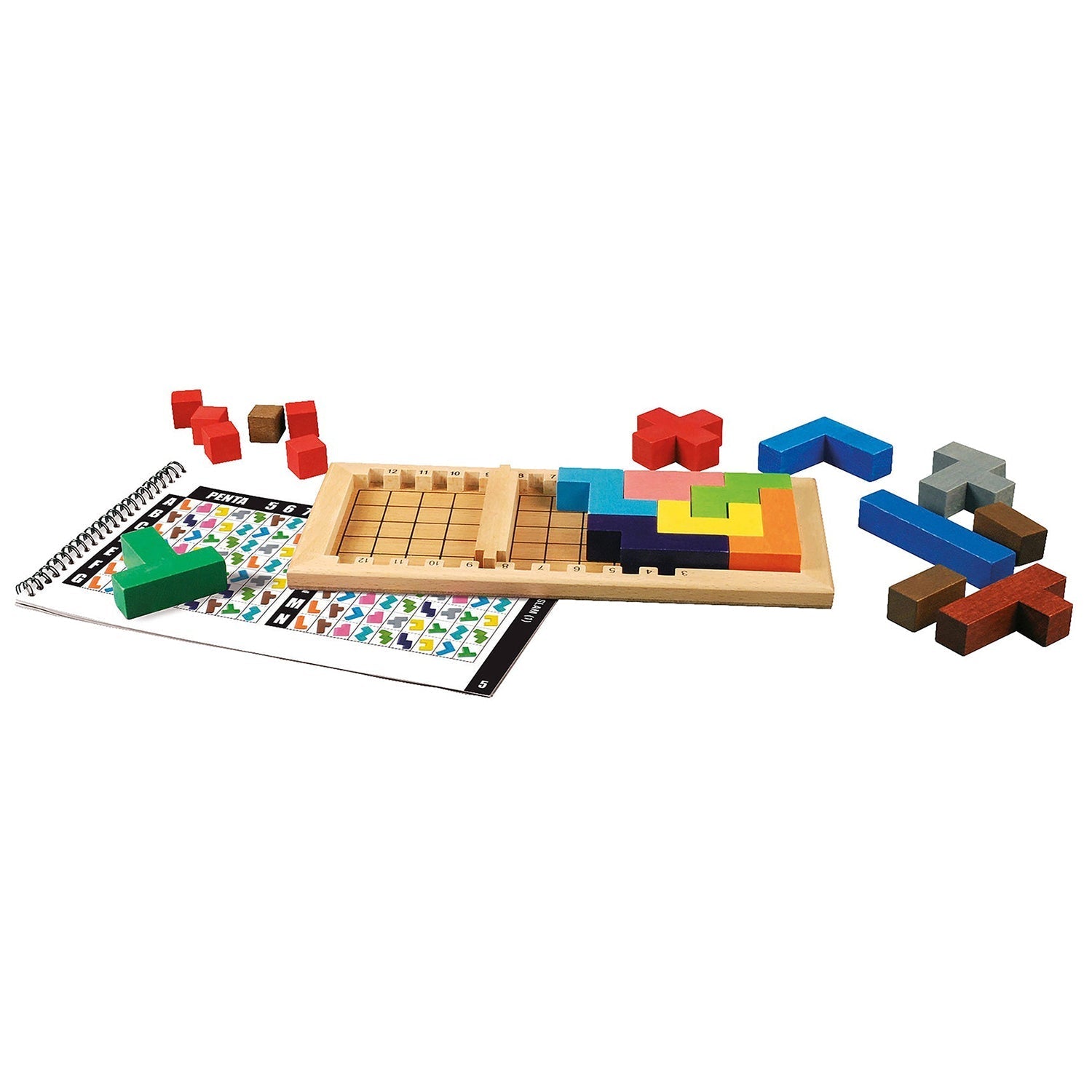 AT50 Wooden Mind Game and game for kids and babies for playing and enjoying purposes. - Image 6