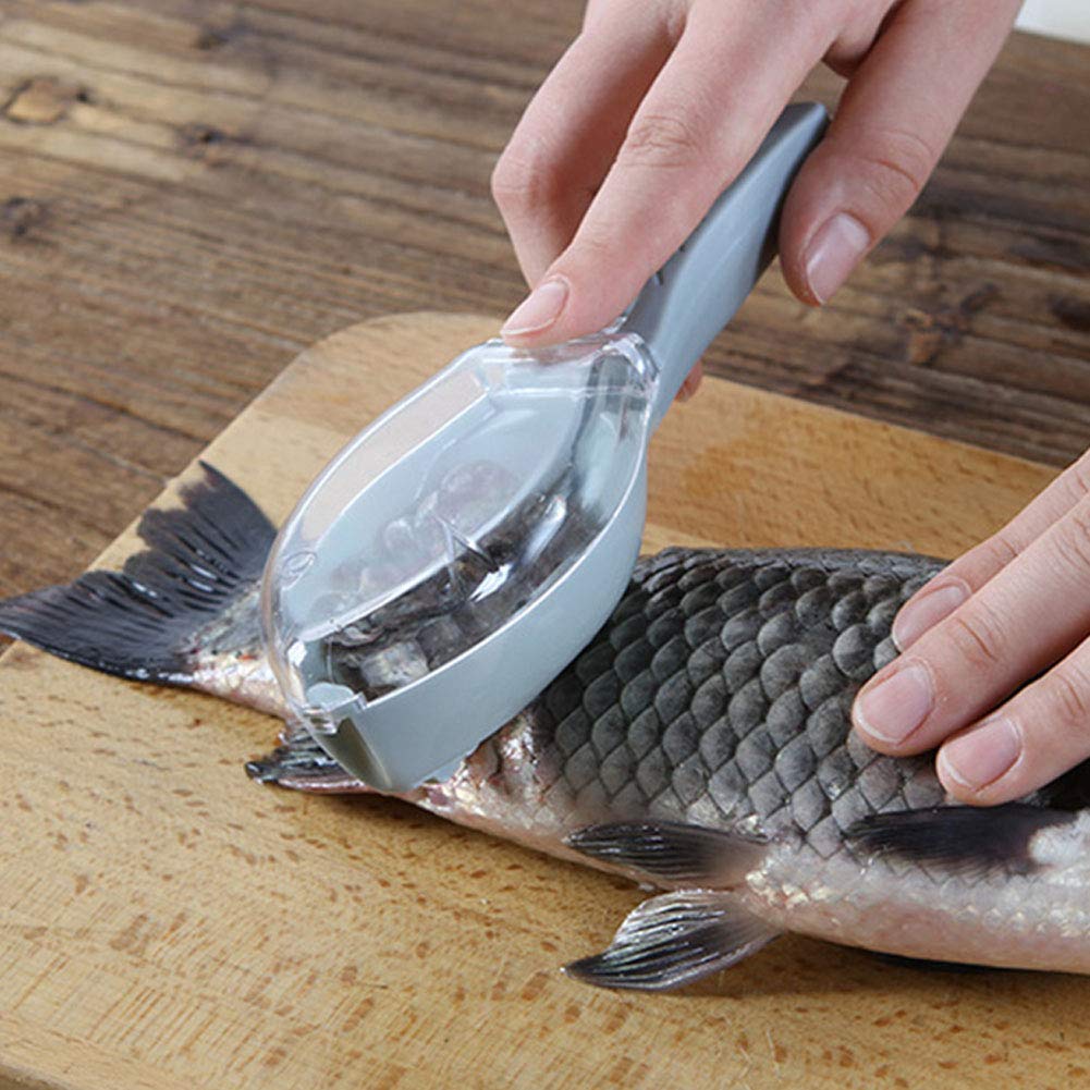 Fish Scale Scraper Skin Peeler Fish Tools Kitchen Gadget - Image 3