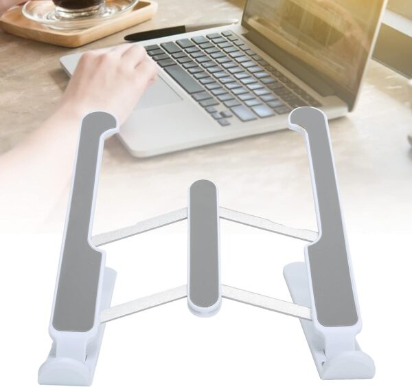 ADJUSTABLE TABLET STAND HOLDER WITH BUILT-IN FOLDABLE LEGS AND HIGH QUALITY FIBRE (X556)