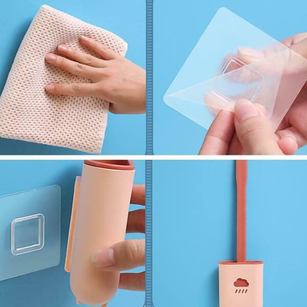 Silicone Toilet Brush with Holder (Without Box) (X602) - Image 5