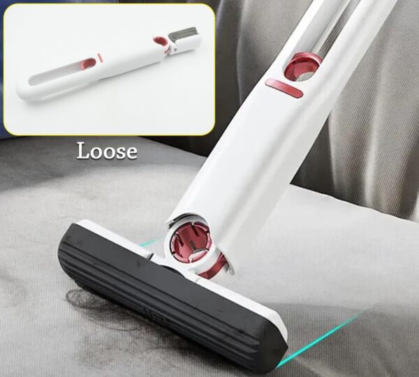 Portable Self-Squeeze Short Mop, Mini Hand Wash-Free Strong Absorbent Mop with 1 Cotton Head, Cleaning Sponge For Bathroom Kitchens Table - Image 4