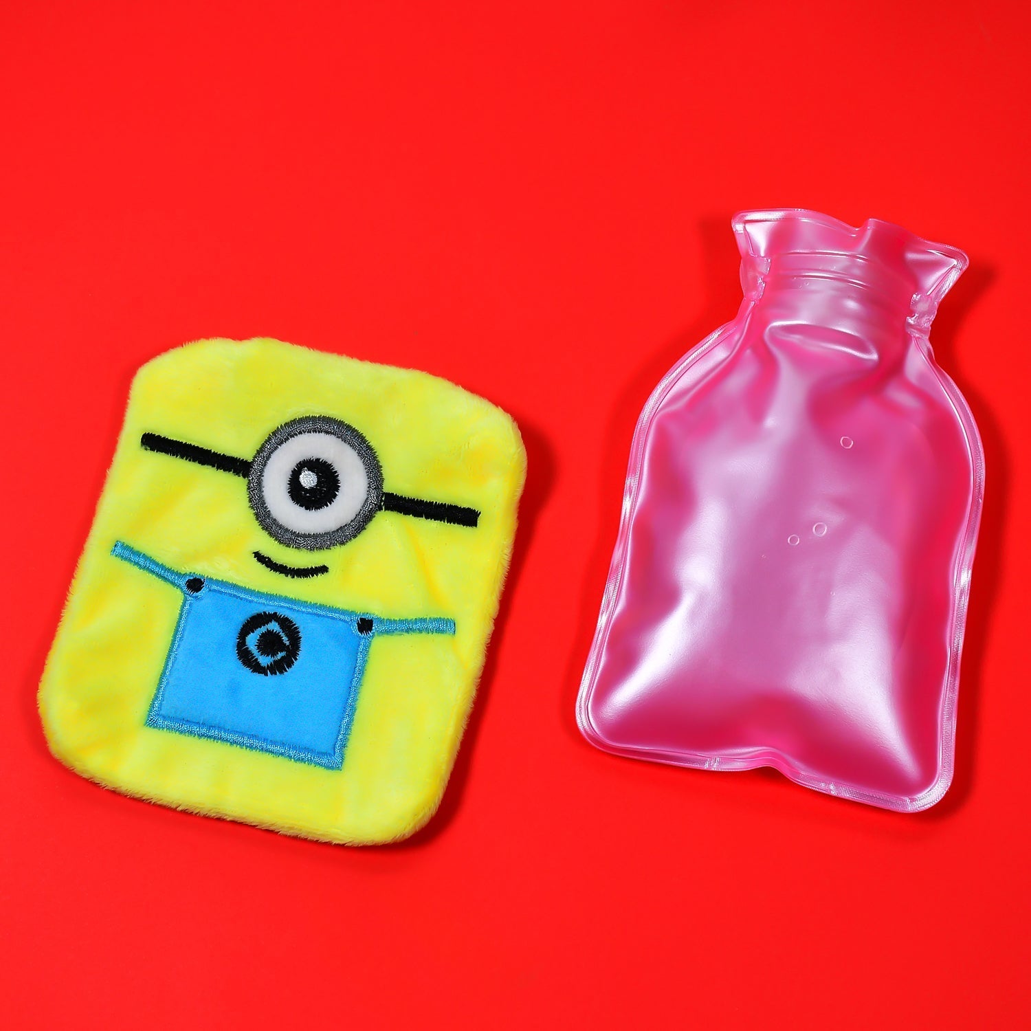 Minions small Hot Water Bag with Cover for Pain Relief, Neck, Shoulder Pain and Hand, Feet Warmer, Menstrual Cramps. - Image 7