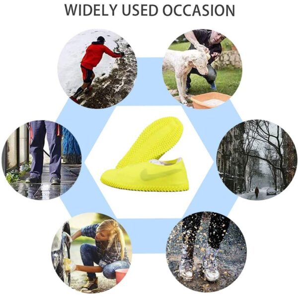Small Silicone Shoe Covers: Waterproof & Anti-Skid for Rain & Bike - Image 3