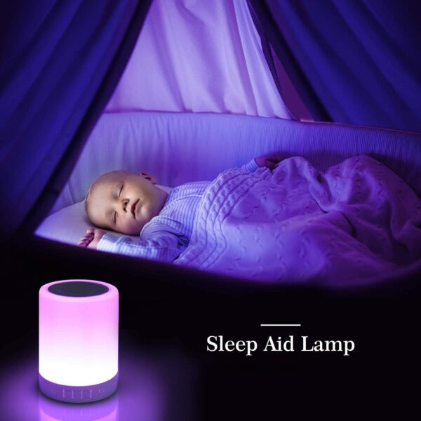 Wireless Night Light LED Touch Lamp Speaker Bluetooth speaker - Image 8