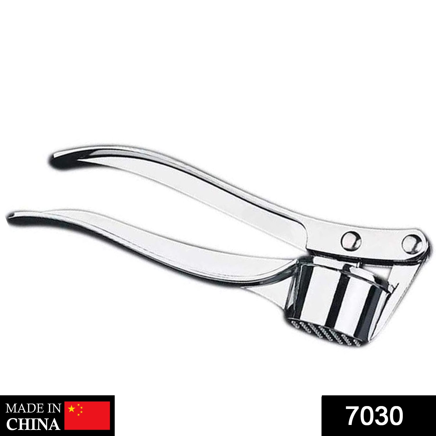 Stainless Steel Garlic Press Crusher - Image 2