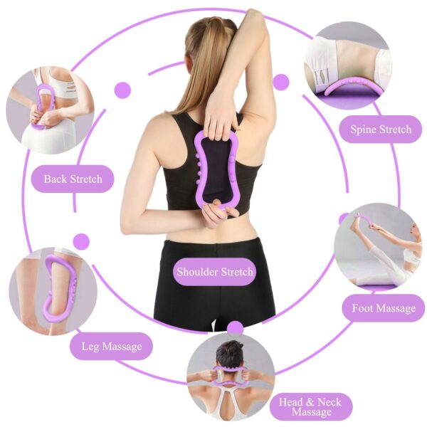 Yoga Ring Pilates Ring Magic Circle Portable Fitness Tool - Image 8