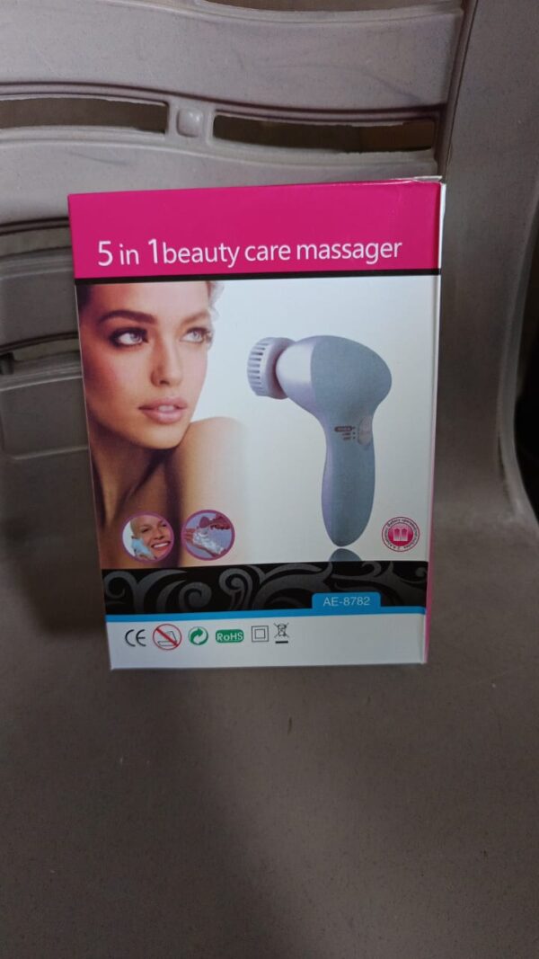 5-in-1 Smoothing Body & Facial Massager (Pink) - Image 7
