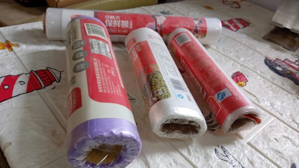Garbage Bags Bathroom  Can Liners for Bedroom Home Kitchen Garbage Bags, Transparent Foil Wrap  (Mix Size) - Image 5