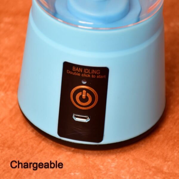 Portable 6 Blade Juicer Cup USB Rechargeable Vegetables Fruit Juice Maker Juice Extractor Blender Mixer - Image 7