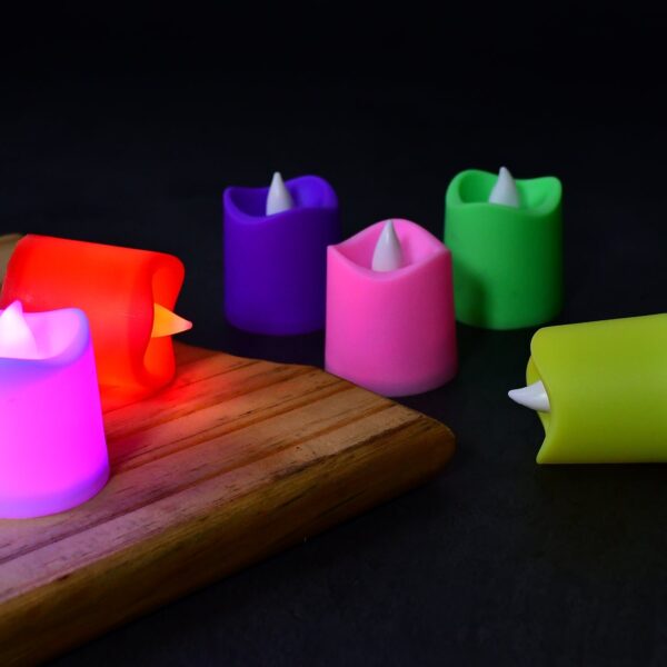 1PC FESTIVAL DECORATIVE - LED TEALIGHT CANDLES | BATTERY OPERATED CANDLE IDEAL FOR PARTY. - Image 7