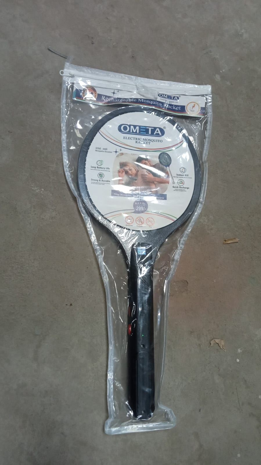 Mosquito Killer bat Electric Rechargeable swatter Killing Racket / Zapper Insect Killer - Image 8