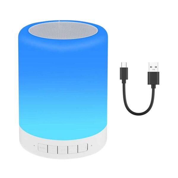 Wireless Night Light LED Touch Lamp Speaker Bluetooth speaker - Image 3