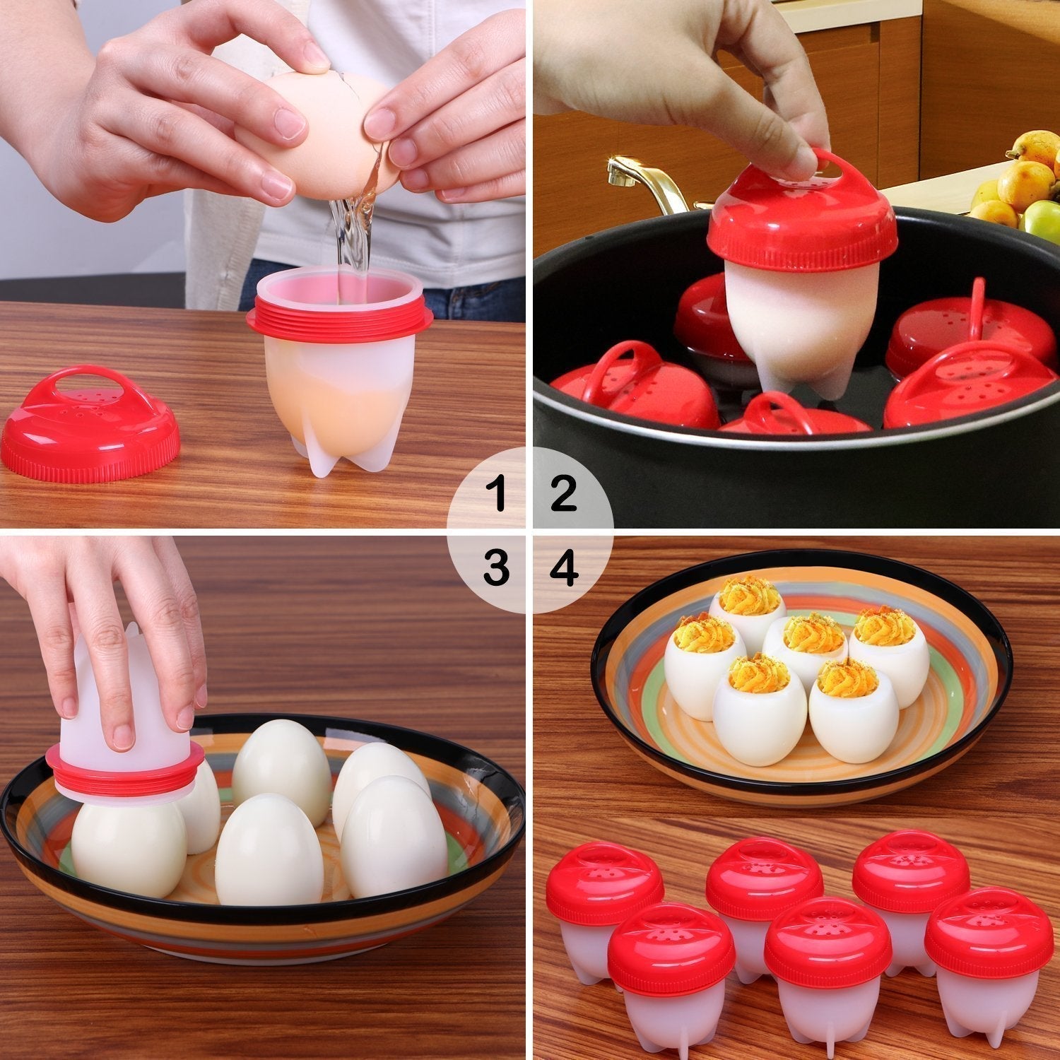Nonstick Eggs Boiler Cookers Egg Shell - Image 9