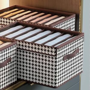 9 GRID CANVAS CLOTH ORGANIZER WITH LID AND GRID (X1093)