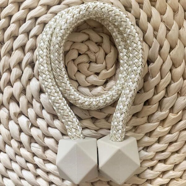 curtain_buckle_2pc_setNon-Magnetic Curtain Tiebacks: Decorative Pearl Design (2 Pc, Plastic) (X1054) - Image 2