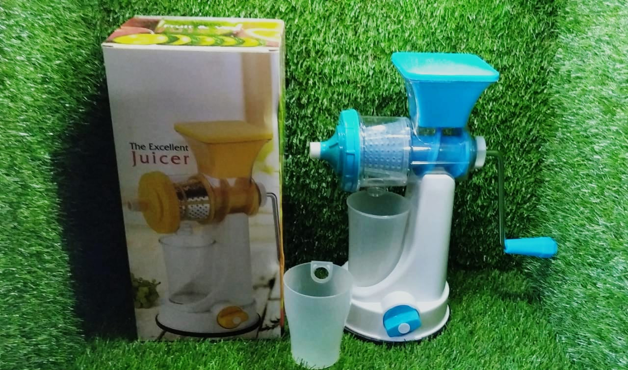 Manual Fruit Vegetable Juicer with Juice Cup and Waste Collector (MKK-X68) - Image 6