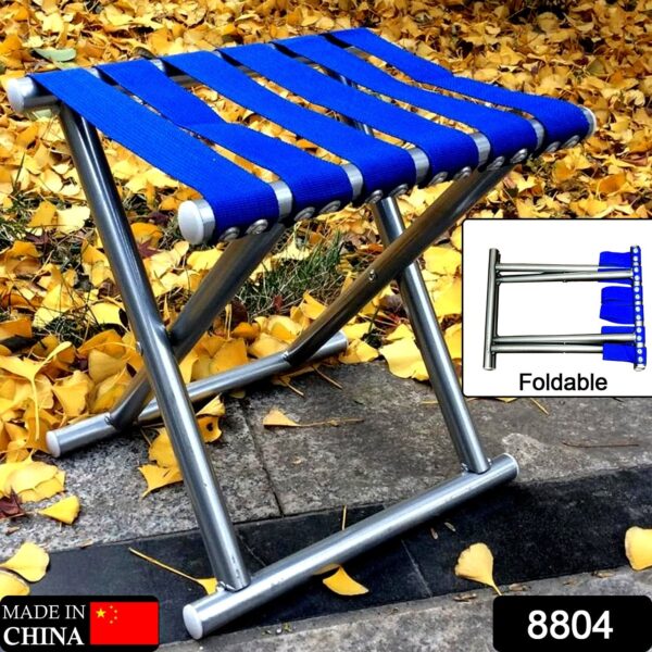 Folding Beach Tool Best Folding Stool Portable Travel Train Chair Outdoor Rest Seat Fishing Beach Picnic Hiking Backpacking Stool, Camping Fishing Hiking Picnic Garden (1 Pc ) - Image 2