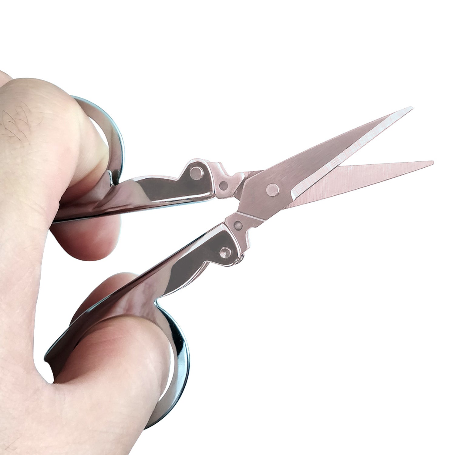 Folding Scissor 3.5inch used in crafting and cutting purposes for children’s and adults. - Image 2
