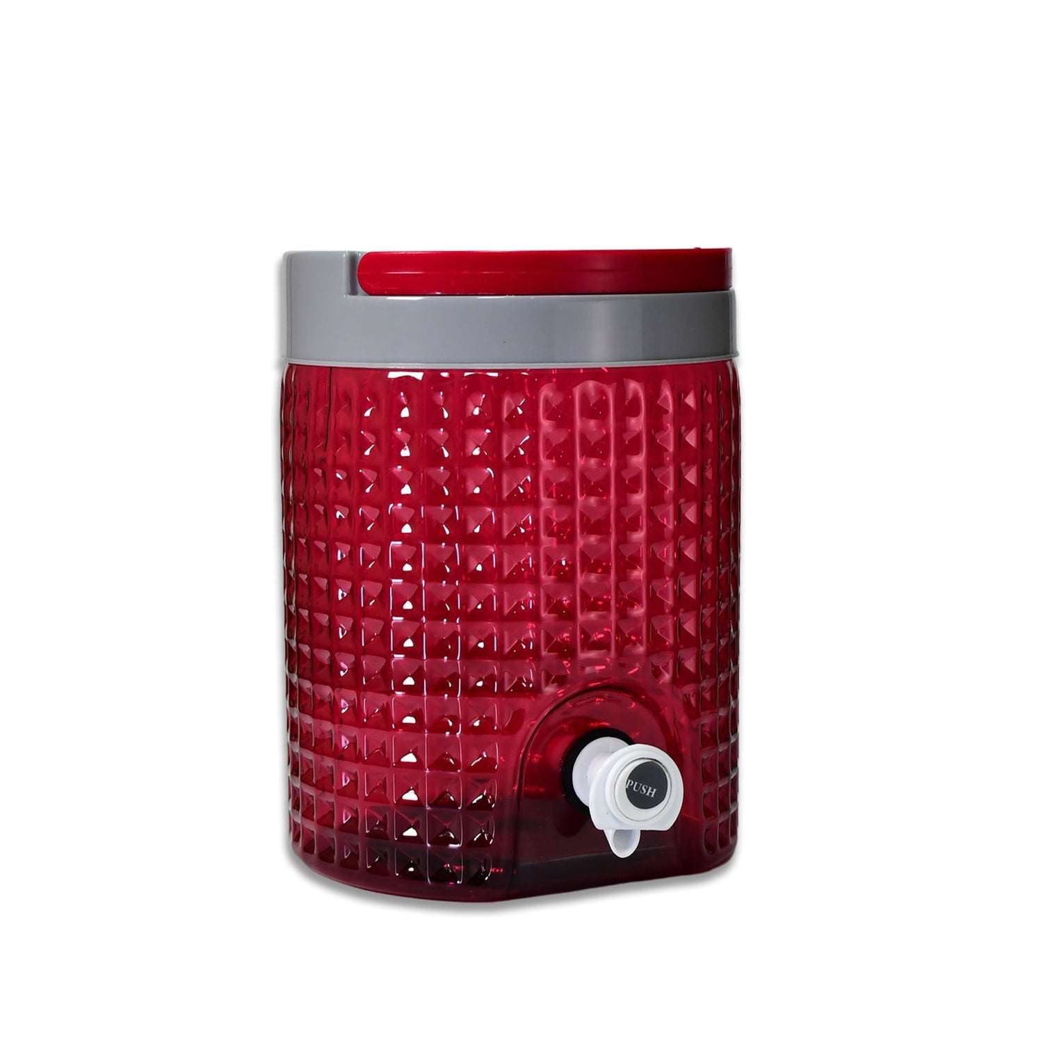Diamond cut design plastic water jug to carrying water and other beverages. (4500Ml) - Image 4