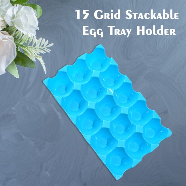 Egg Trays for Storage with 15 Eggs Holder - Image 3