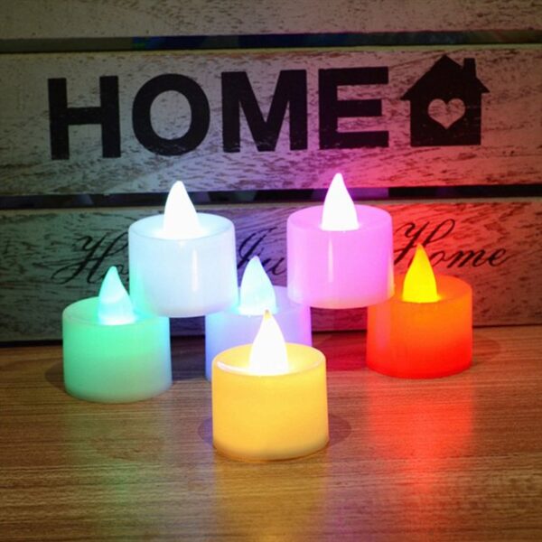 1PC FESTIVAL DECORATIVE - LED TEALIGHT CANDLES | BATTERY OPERATED CANDLE IDEAL FOR PARTY. - Image 8