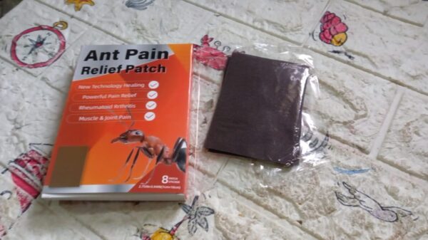 Ant Pain Relief Patch - Pack of 8 Patches | Instant Relief from Muscular Pain & Joint Pain| Natural Pain Relief Patches | Powerful Pain Relief, No Side Effects - Image 7