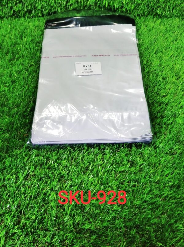 Tamper Proof Polybag Pouches Cover for Shipping Packing (Size 8x11) - Image 8