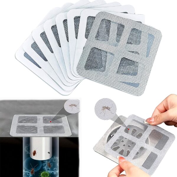 Drain Patch Adhesive Stickers (10*10 Cm  10 Pcs Set) (X209) - Image 4