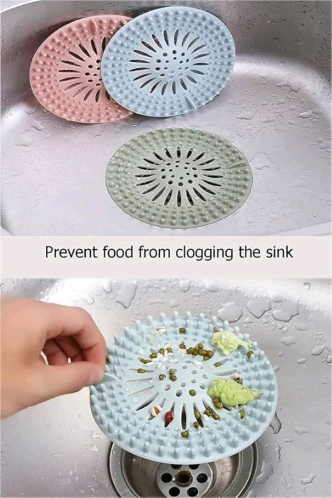 Silicone Drain Hair Catcher (1PCS) (YS+X154) - Image 5