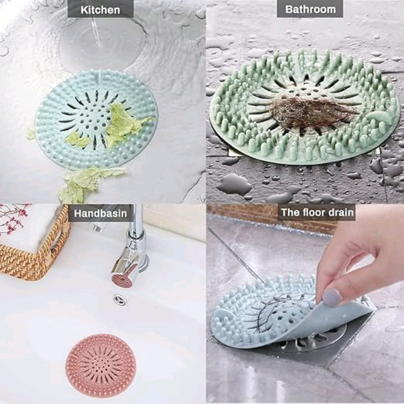 Silicone Drain Hair Catcher (1PCS) (YS+X154) - Image 6
