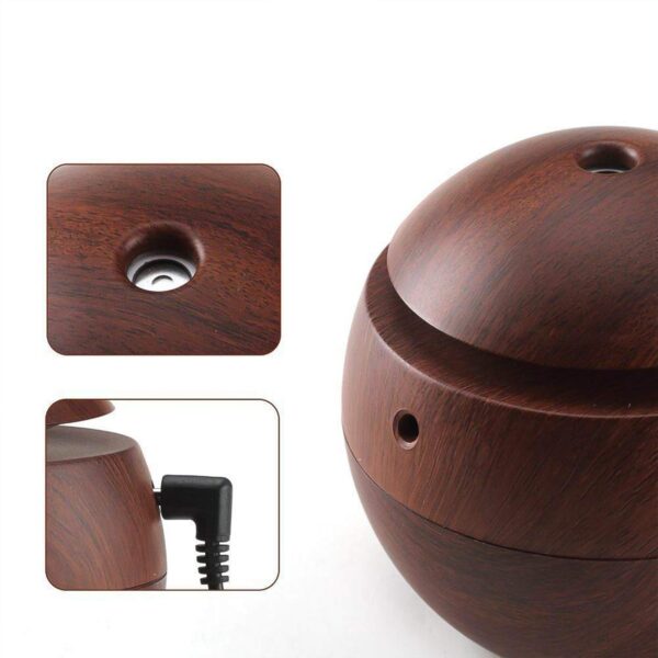 Ultrasonic Aromatherapy Humidifier Usb Desktop (130 Ml  1 Pc) (X994) - Image 5