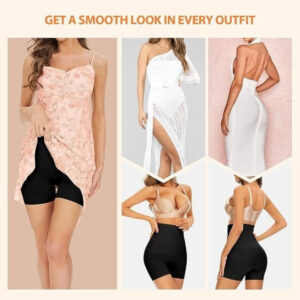 BODY SHAPER UNDERGARMENT (BLACK & SKIN)  /COL (X467)