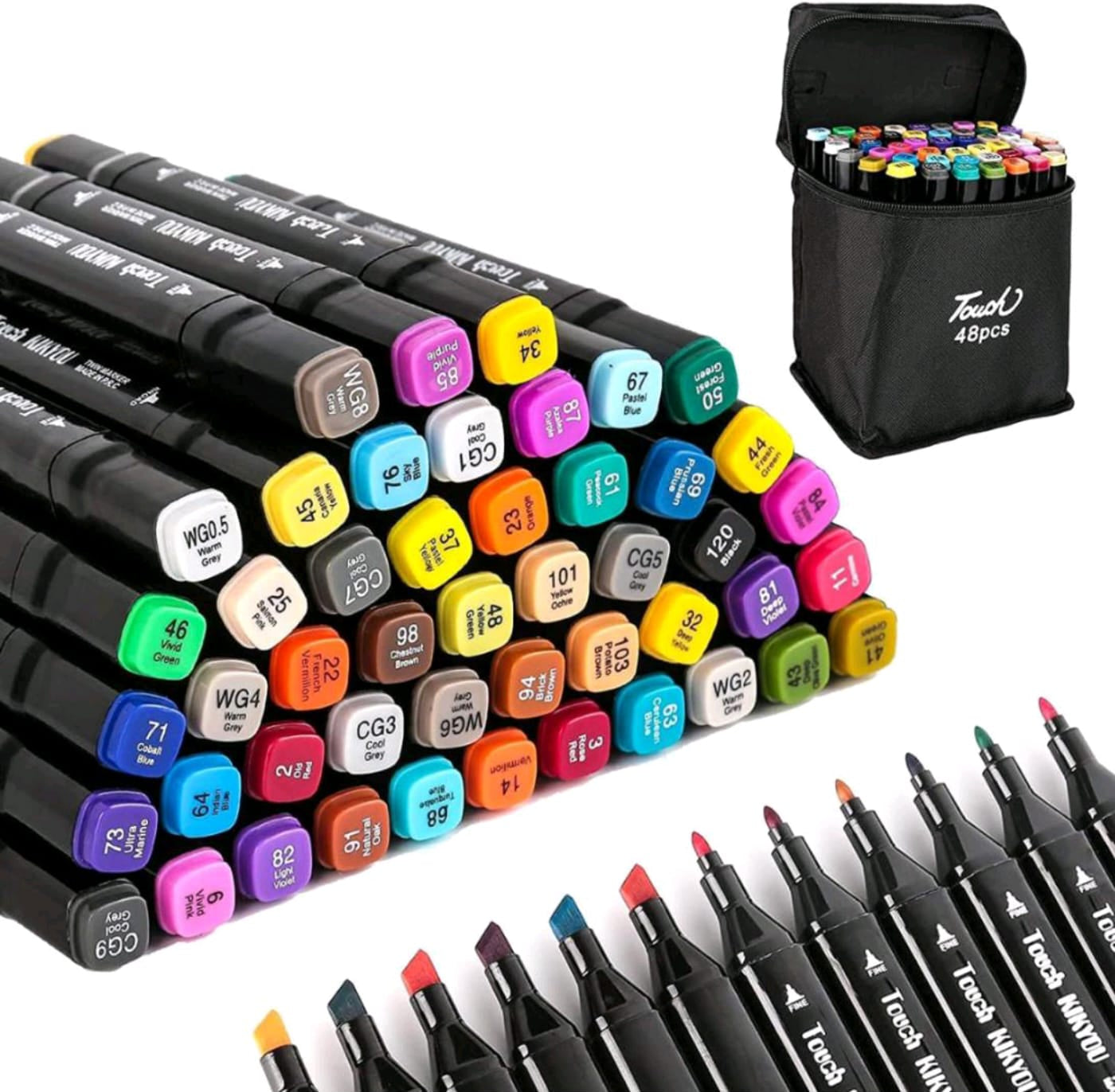 48 Pcs Marker Pen Set (5-X118)
