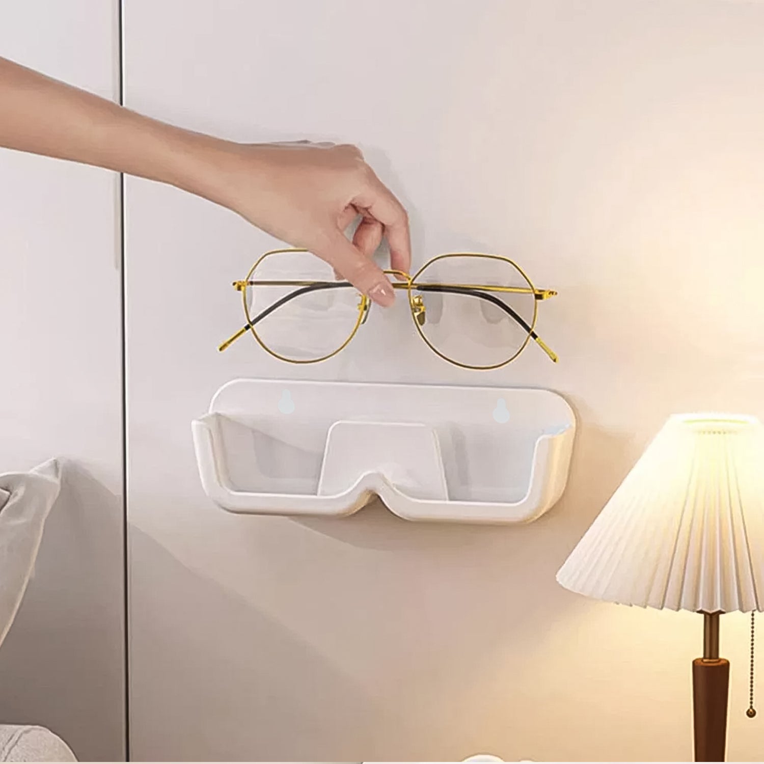 Wall Mount Adhesive Sunglass Holder (1 Pc) (X921) - Image 4