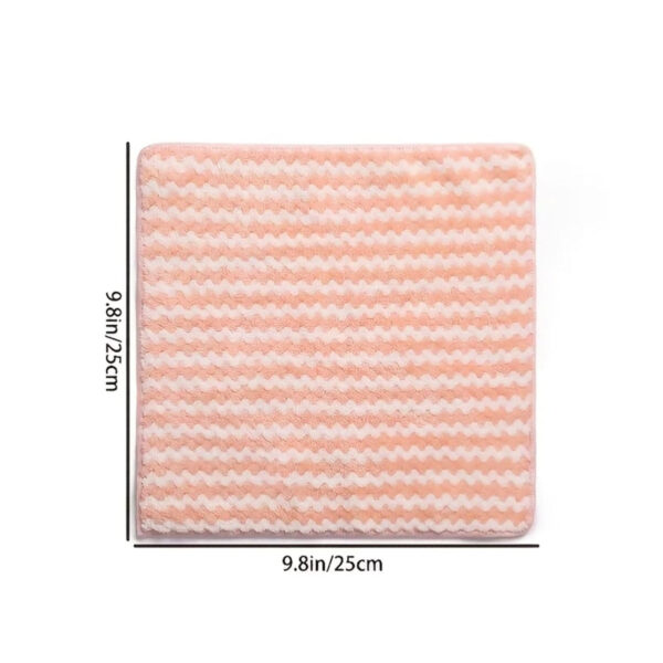 MICROFIBER  DISH CLOTH TOWEL (5PCS) (X626) - Image 5