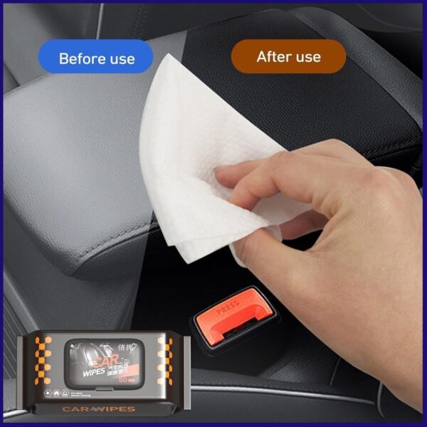 MKK-2 Car Dashboard Scratch Remover Tissue (80 Pcs Set) - Image 4