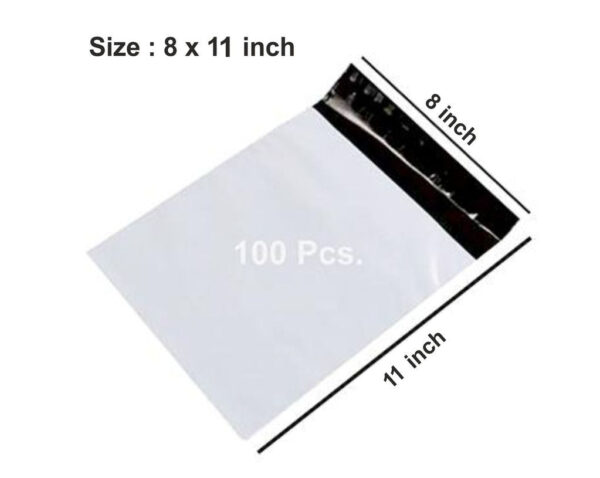 Tamper Proof Polybag Pouches Cover for Shipping Packing (Size 8x11) - Image 5