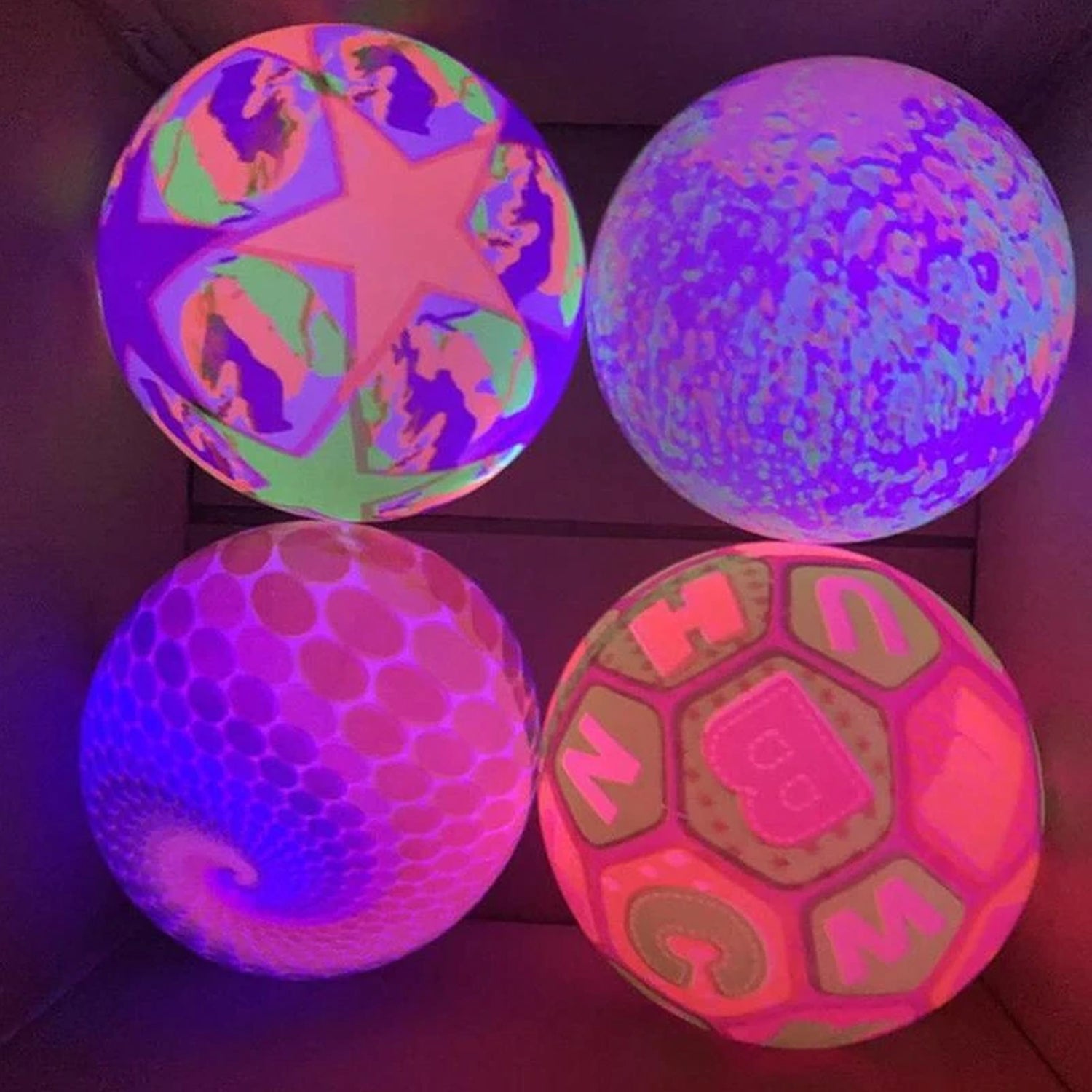 Bouncy Stress Reliever Fun Play Led Rubber Balls for Kids (1Pc Only) - Image 5