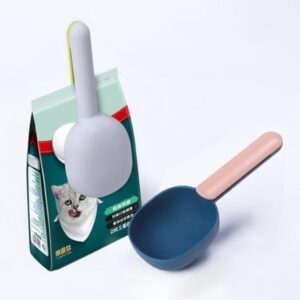Handle Clip Function Design ABS Food-Grade Materials Pet Food Shovel (X675)