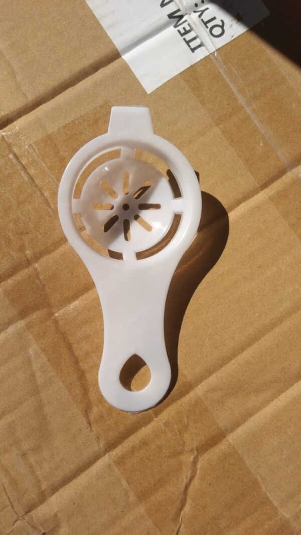 Egg Yolk Separator, Egg White Yolk Filter Separator, Egg Strainer Spoon Filter Egg Divider - Image 8