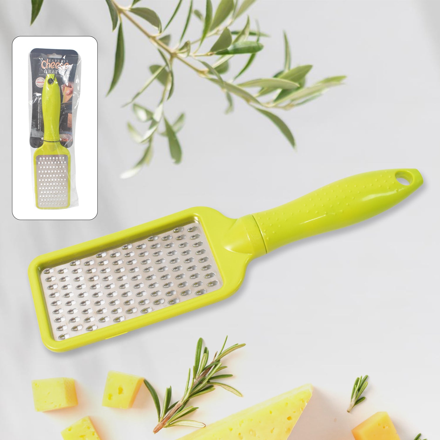 Stainless Steel Vegetables Fruits Shredder For Kitchen Cheese Grater (1 Pc) - Image 2