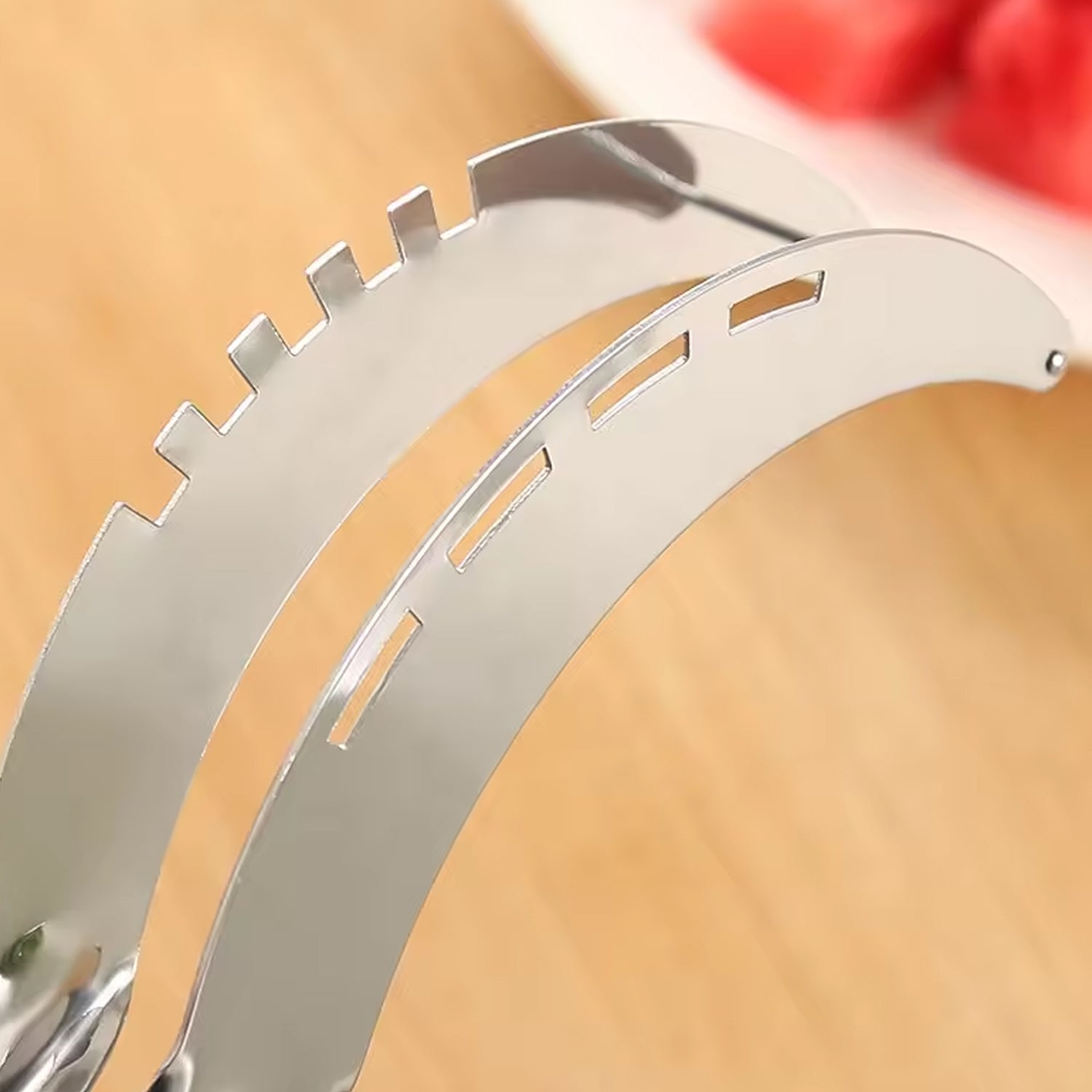 Watermelon Cantaloupe Slicer Stainless Steel Knife Corer Fruit Vegetable (X273) - Image 5