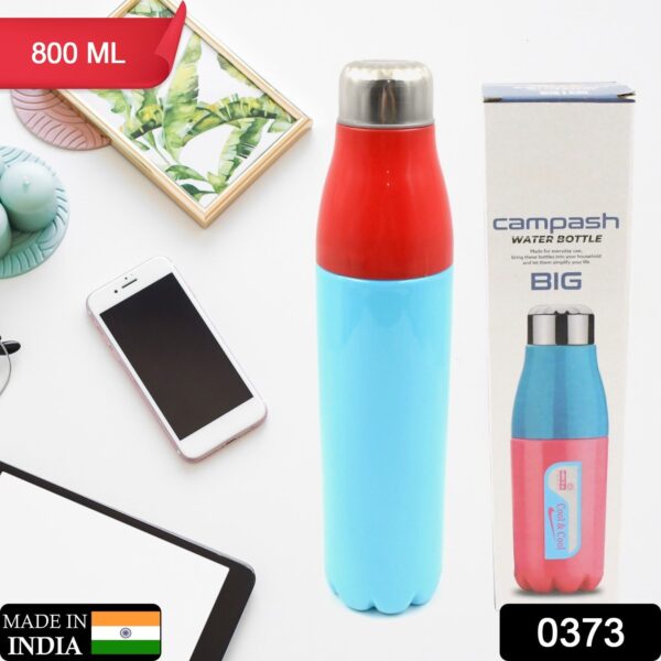 Cool Water Bottle (800ml): Reusable, Perfect for Office, School, Sports - Image 2