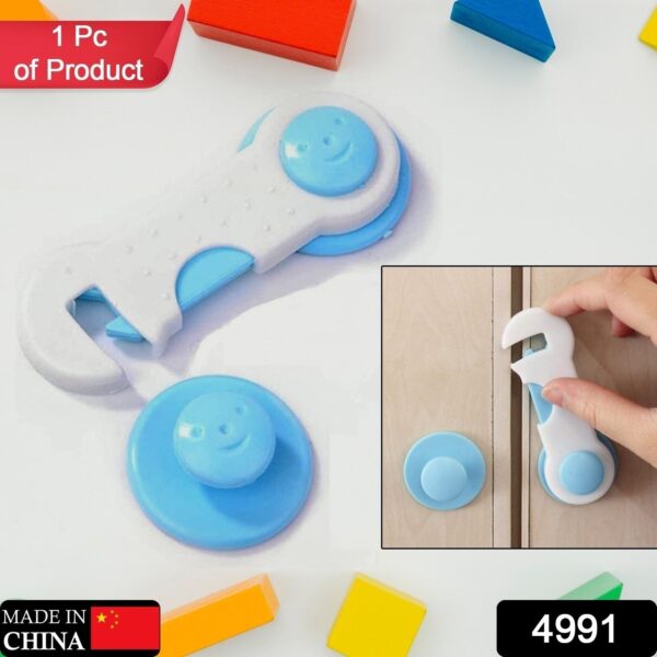 Child Safety lock  Proofing for Cabinet Toilet Seat Fridge Door Drawers ( 1 pc) - Image 2