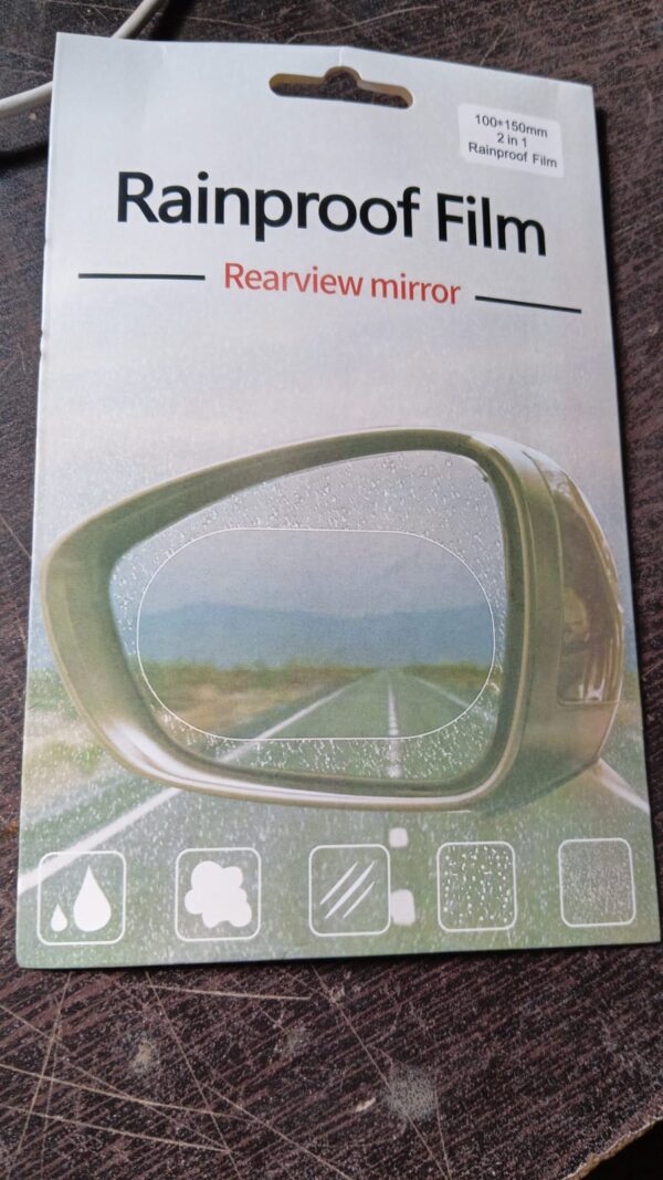 Anti Fog Anti Scratch Interior Rearview Car Mirror Film Waterproof HD Clear Protective Sticker Film for Safe Driving, Car Mirrors, Side Windows - Image 7