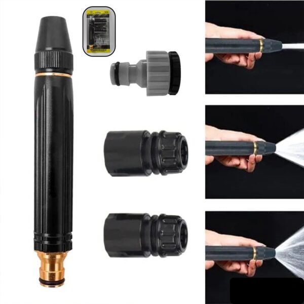 Plastic Car Washer High Pressure Gun Water Spray Trigger Nozzle Water Spray Gun (1 Pc)