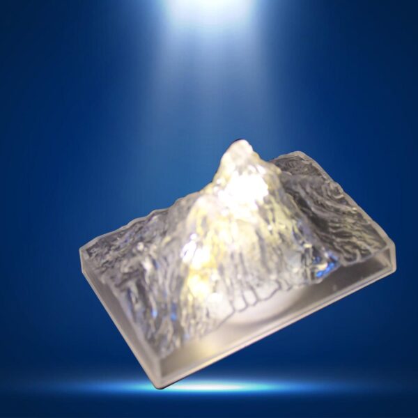 Unique Plastic Night Light: Flameless LED (Iceberg Design, Gift) - Image 6