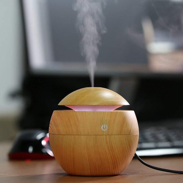 Ultrasonic Aromatherapy Humidifier Usb Desktop (130 Ml  1 Pc) (X994) - Image 6