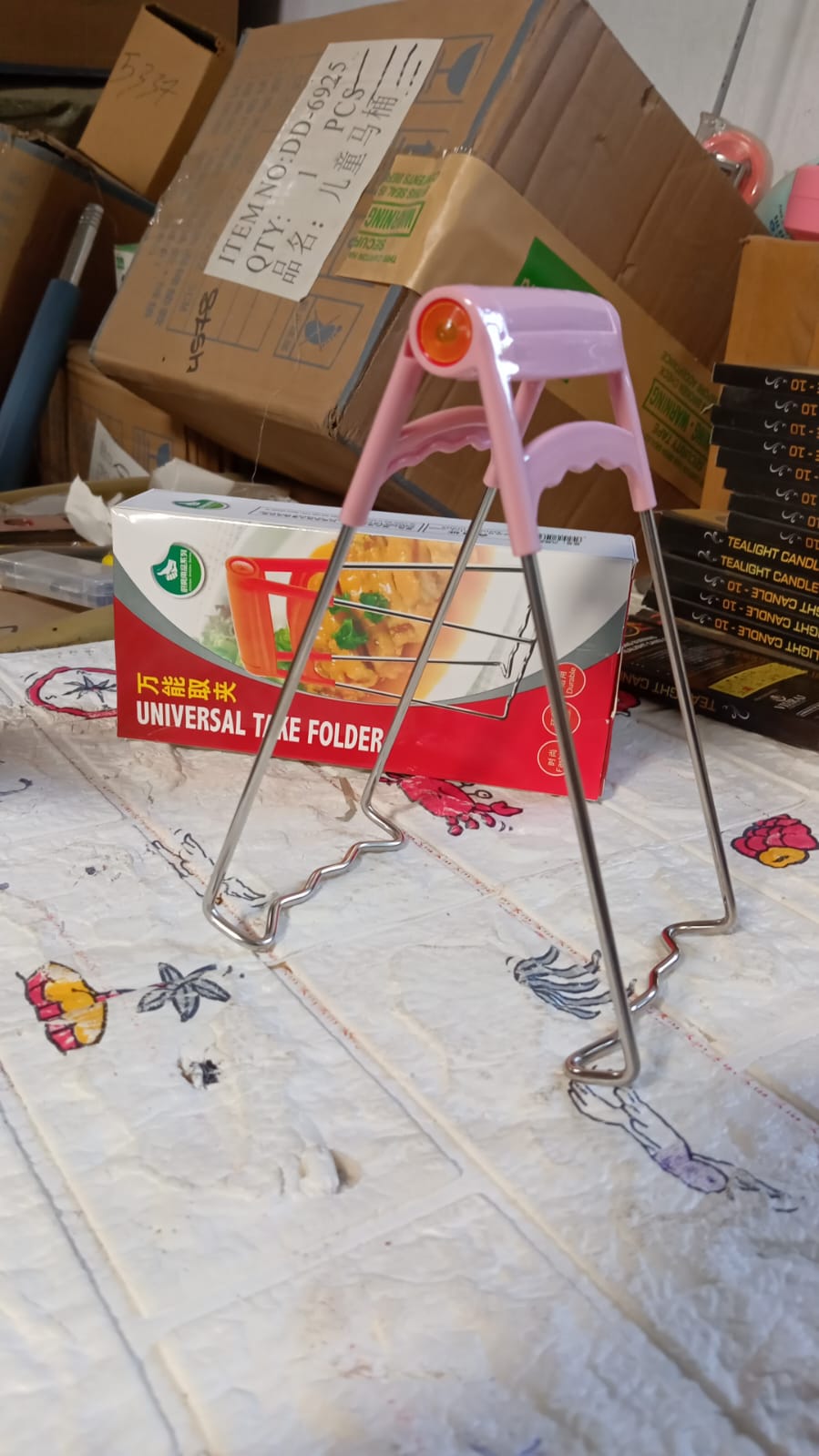 Kitchen Tongs, Bowls Clip Wear‑Resistant Bowls Plates Clip Lifter For Restaurants for Kitchen (1 Pc) - Image 7