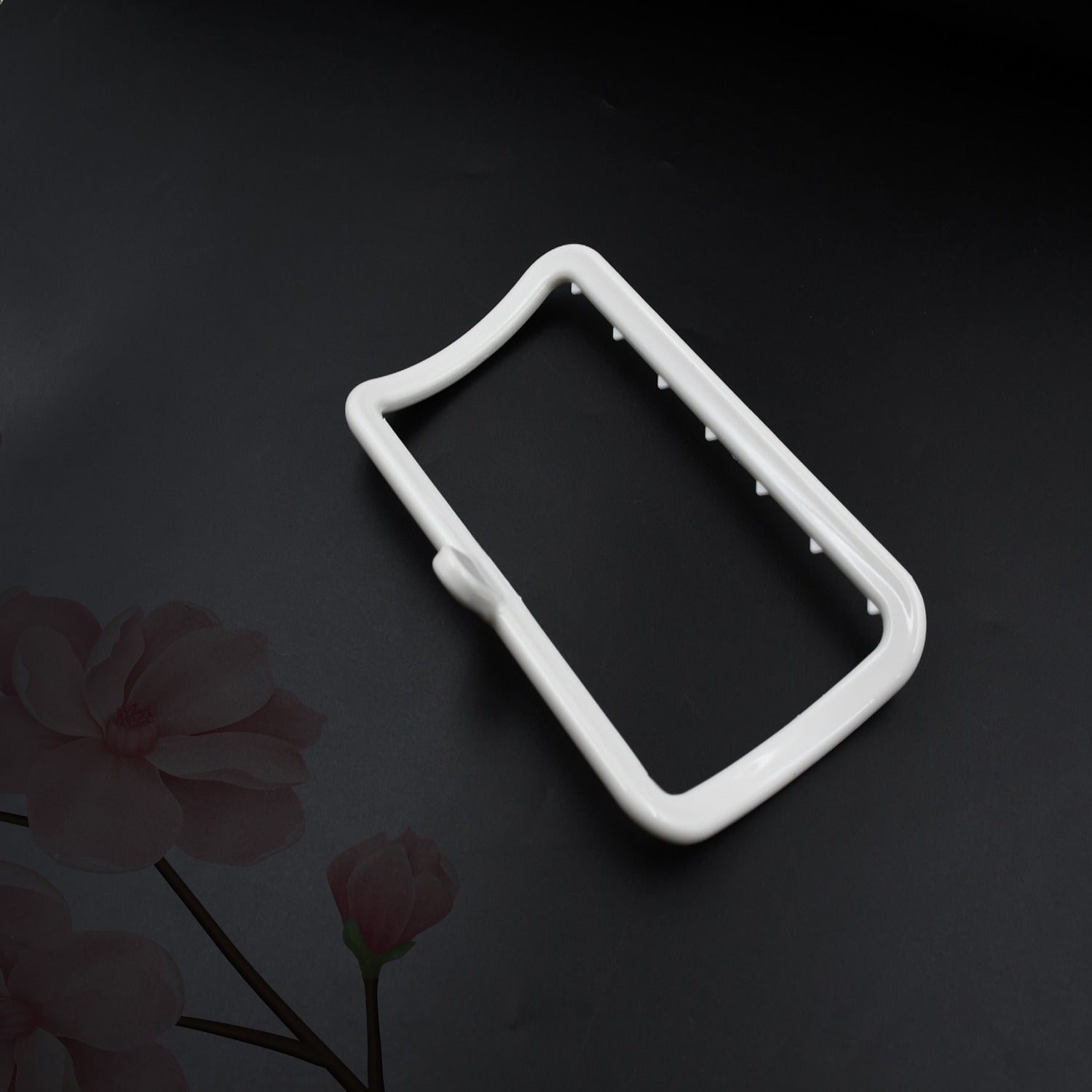 Multi-Purpose Self Adhesive, Strong Sticker Self Adhesive Wall Mounted Hand Towel Holder/Hanger - Image 3